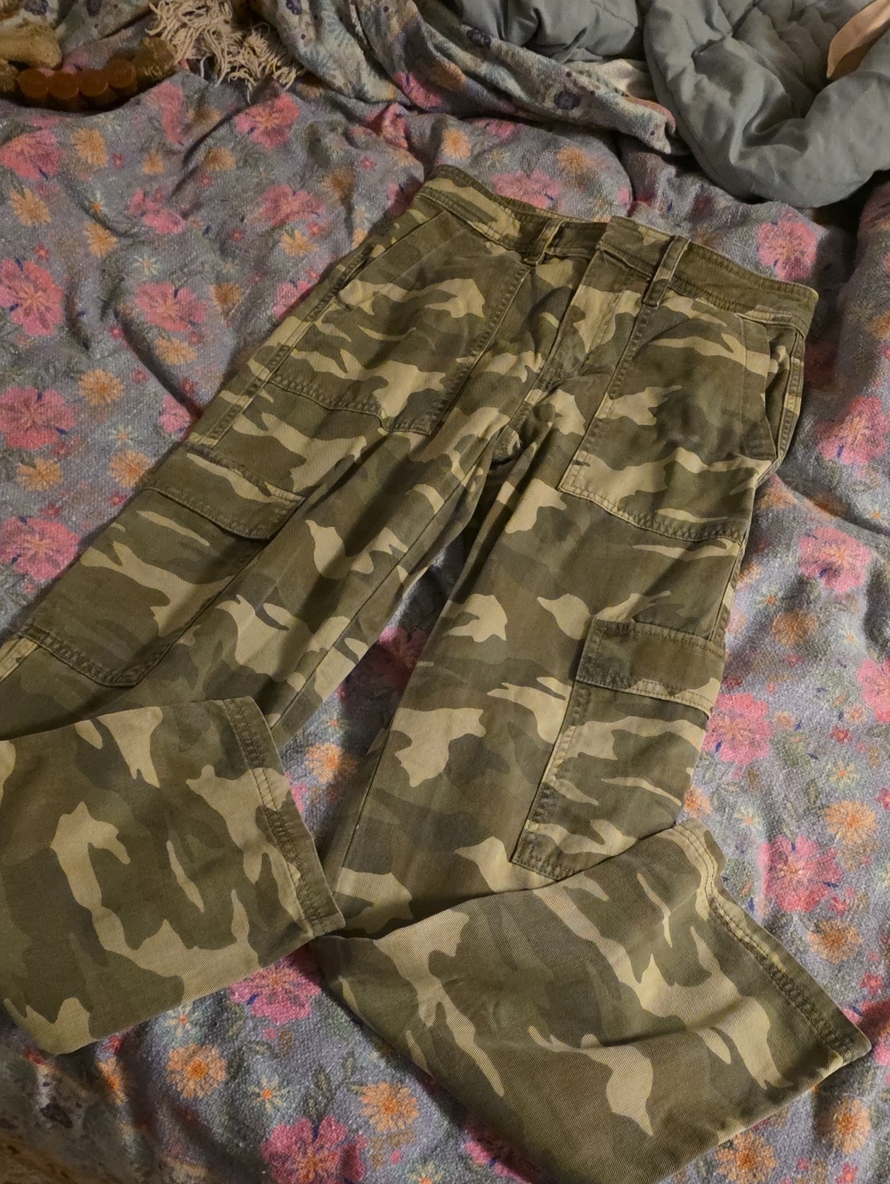 American Eagle Outfitters Olive Green Utility Pants